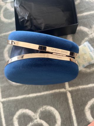 Bolso mano terciopelo giorgio armani