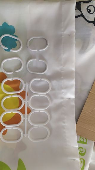 Cortina de baño infantil