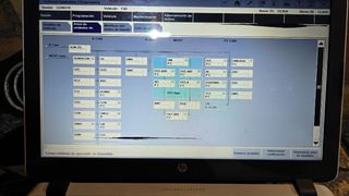 cableado y codificado volante con levas M5 SMG