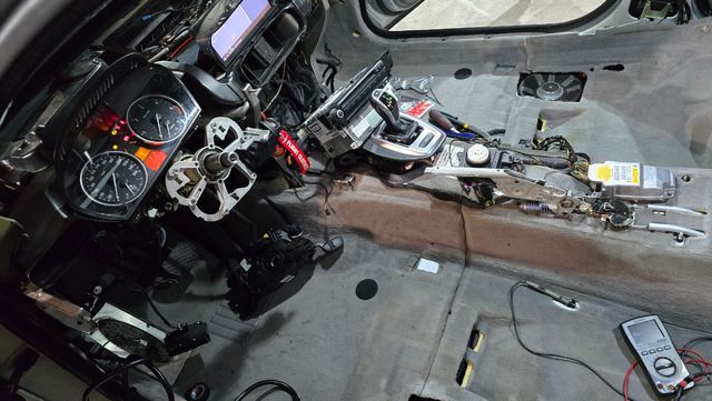 cableado y codificado volante con levas M5 SMG