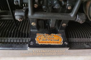 Máquina de escribir Underwood Antigua