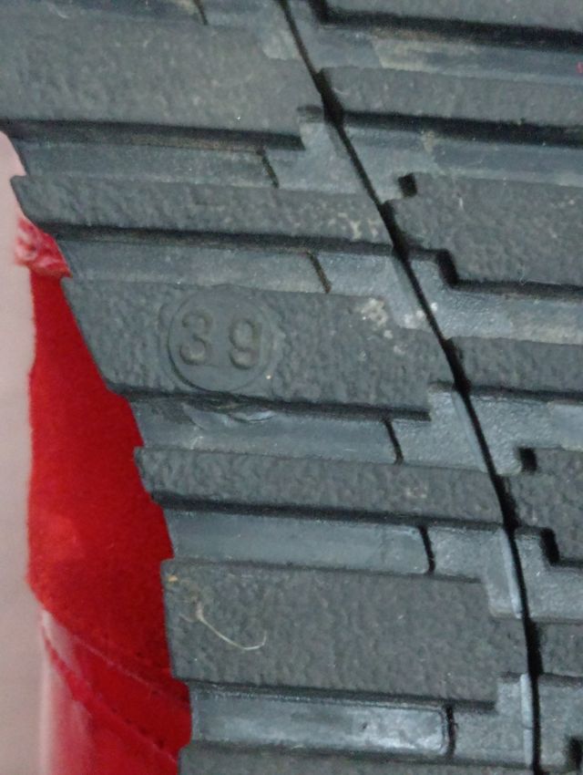 Sneakers cuplé taglia 39