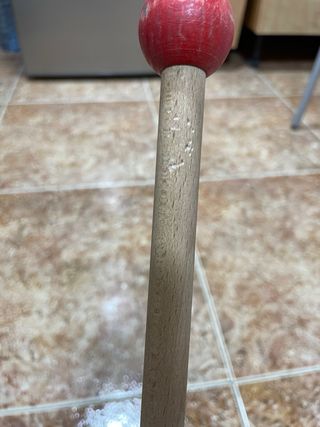Arrastre caminador rodillo madera bebe
