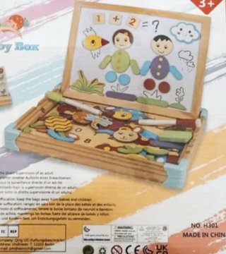 Juguetes educativos de Madera +3 años