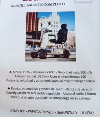 Scooter eléctrico cruiser