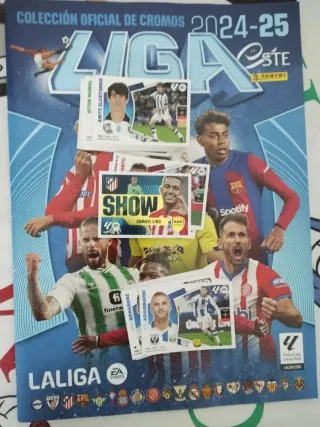 Lote Album Liga 2024-25..Este.Panini +79 cromos