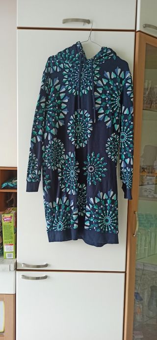 Vestito lungo in felpa