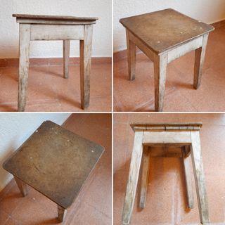 Taburete / Banqueta Muy Antiguo 