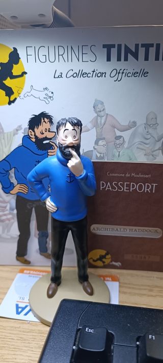 Figura Tintin Capitan Haddock