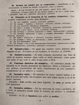 LIBRO ANTIGUO ESCOLAR LENGUA ESPAÑOLA AÑO 1958