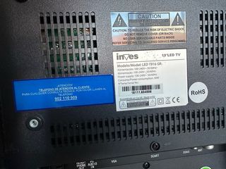 Televisión de 19” pulgadas con soporte