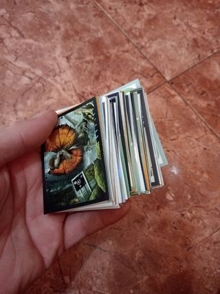 Cromos jurassic world panini