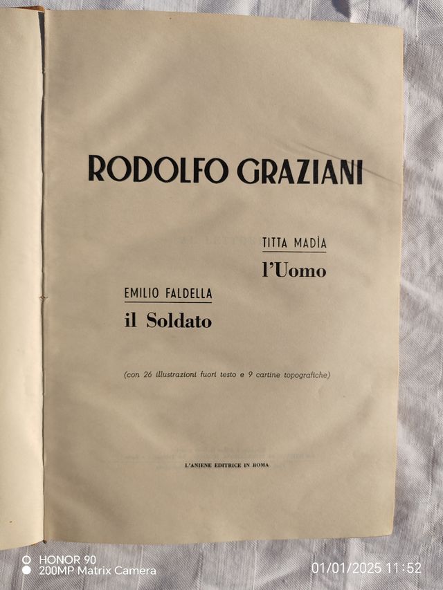 Cimeli military RODOLFO GRAZIANI