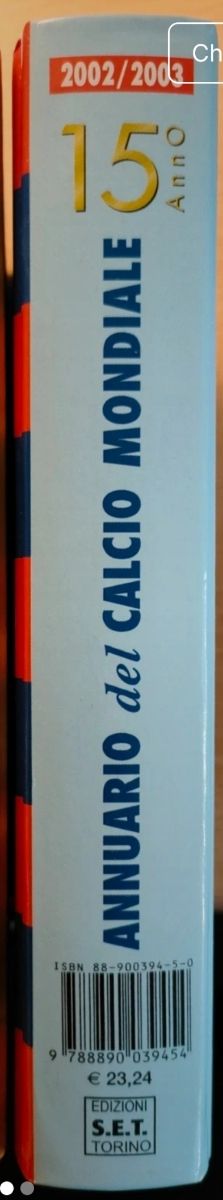 Annuario Calcio Mondiale 02/03