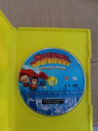 DVD superman el ultimo hijo de krypton