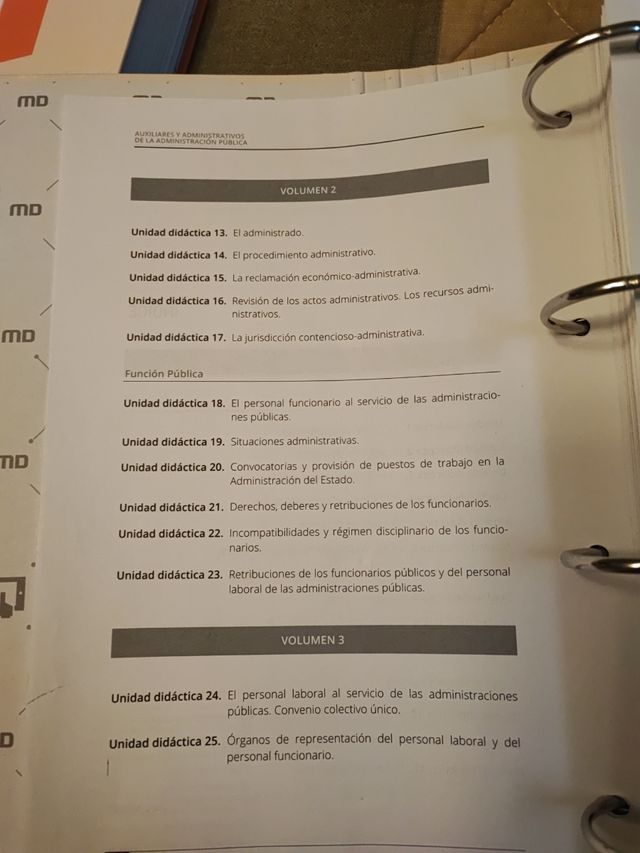 Agenda amministrativa dell'opposizione