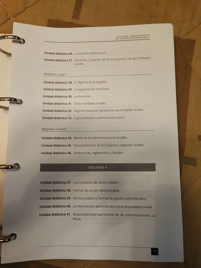 Agenda amministrativa dell'opposizione