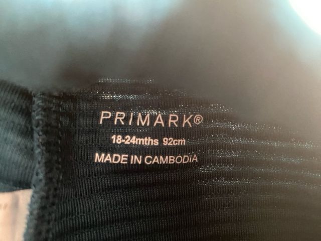 Pantalón chandal Primark 92 cm 18/24 meses