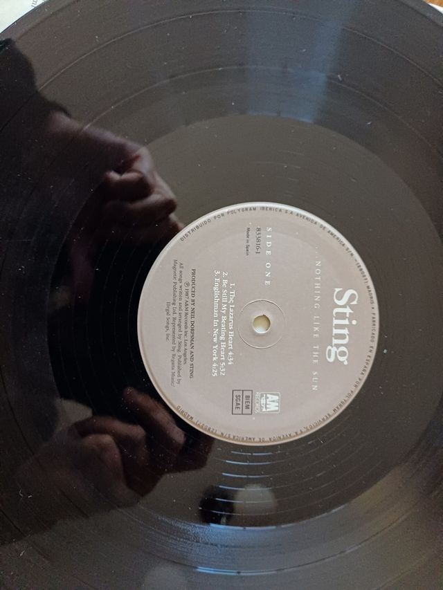 Album doble vinilo Sting Nothing like the sun