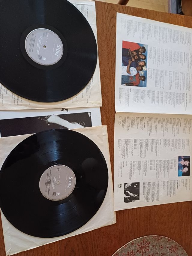 Album doble vinilo Sting Nothing like the sun