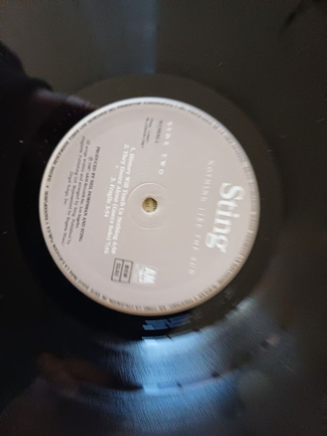 Album doble vinilo Sting Nothing like the sun