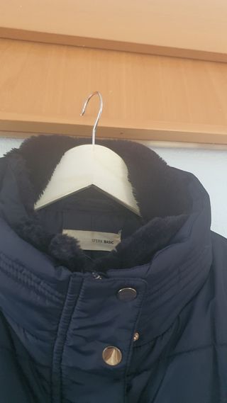 Chaqueta plumas. Elegante