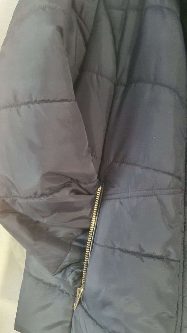 Chaqueta plumas. Elegante