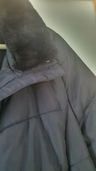 Chaqueta plumas. Elegante