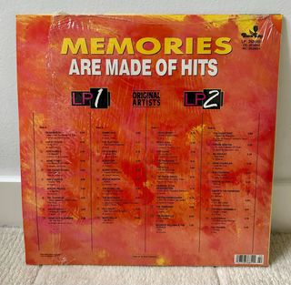 Doble Lp vinilo Memories Are Made Of Hits 1988