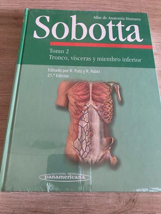 Sobotta Atlas de Anatomia Humana  Tomo 1 y 2