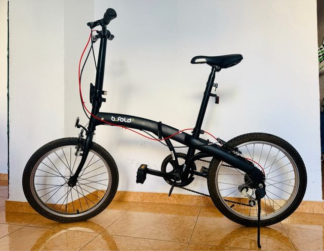 BICICLETA PLEGABLE B FOLD Decathlon de segunda mano por 120 EUR