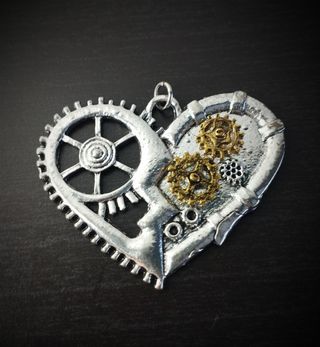 Charm Steampunk Design Ciondolo