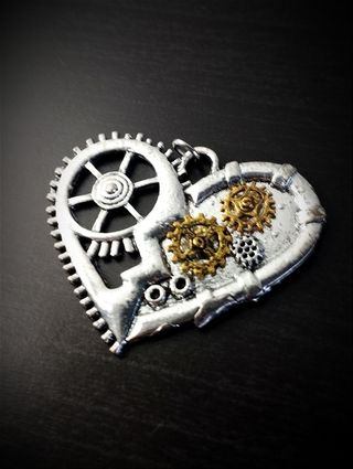 Charm Steampunk Design Ciondolo