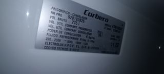 Corberó FD6150S/2 Frigorífico Congelador 275l