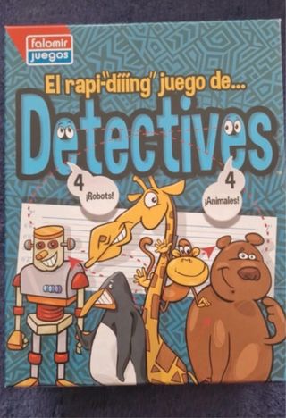Juego de mesa detectives 