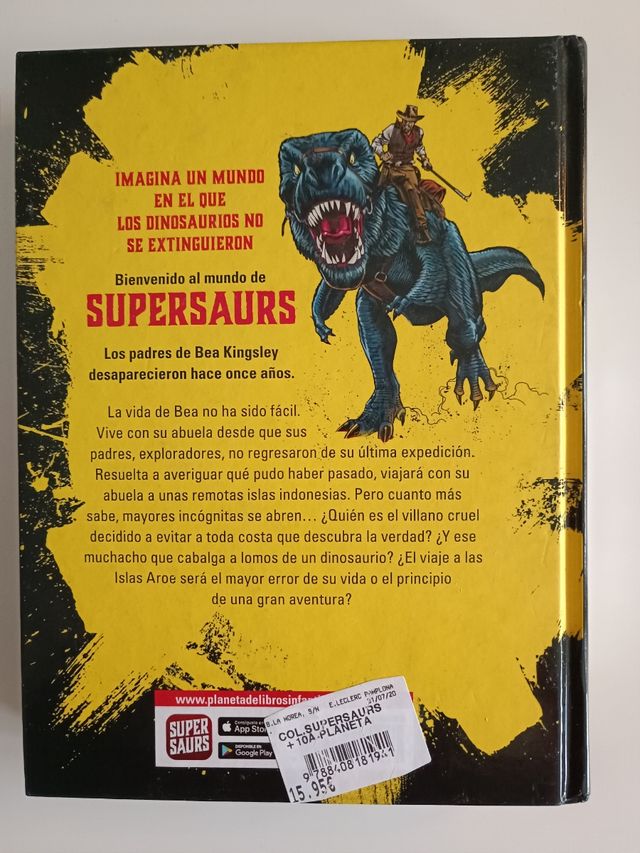 Supersaurs 1. Raptores del paraíso