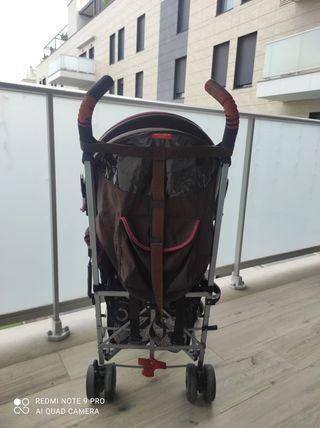 Silla de paseo maclaren rosa