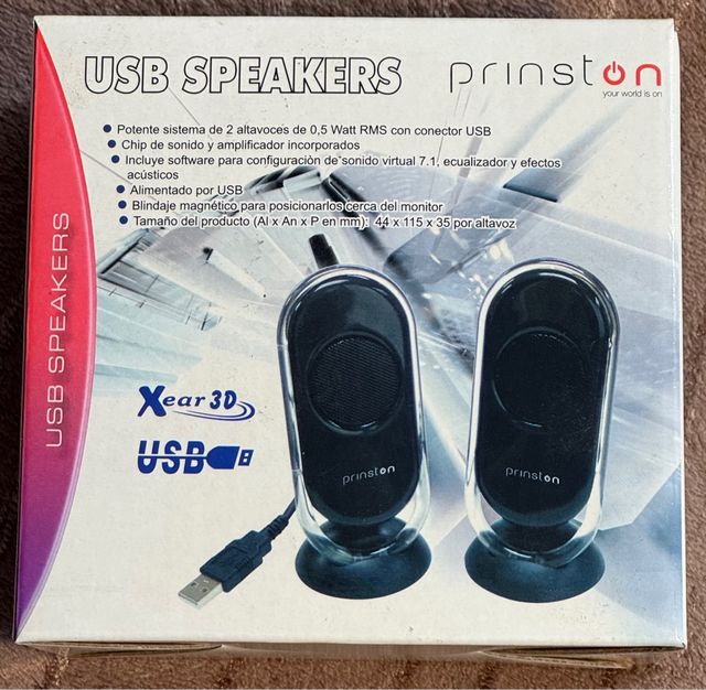 Altavoces USB Prinston