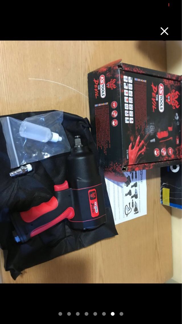 Pistola Llave impacto aire kstools 1/2”