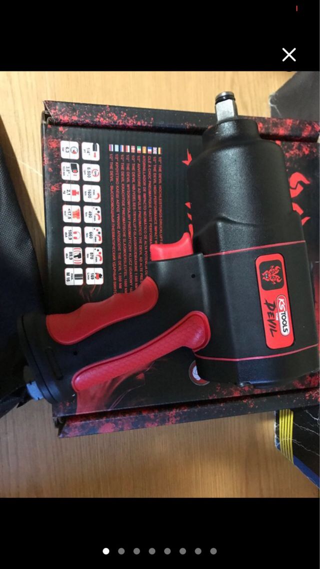 Pistola Llave impacto aire kstools 1/2”