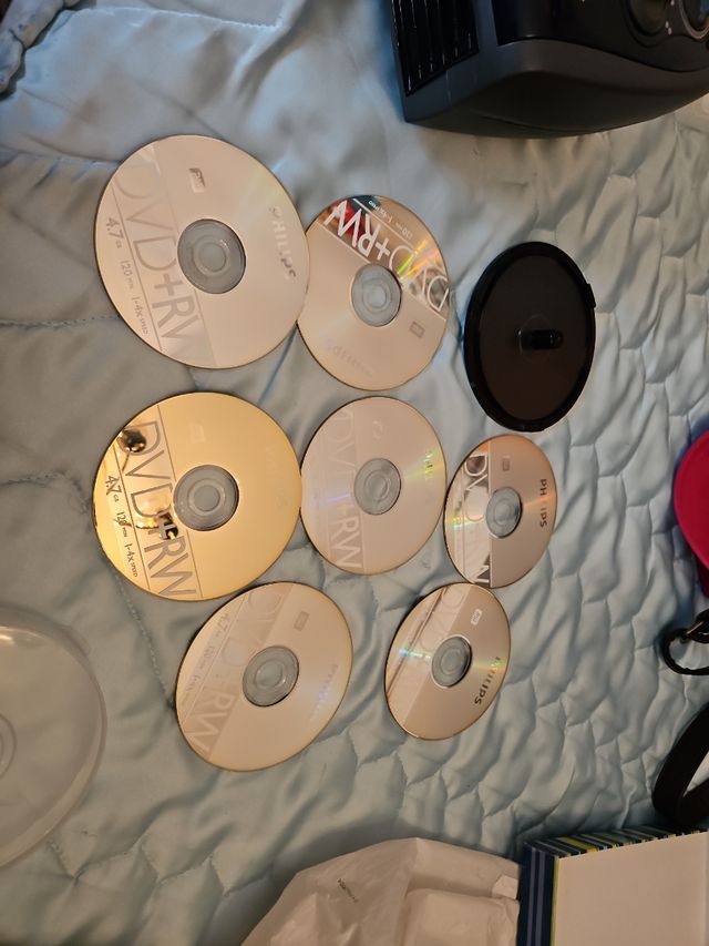 Pack de 7 DVD + RW de 4.7GB de Philips