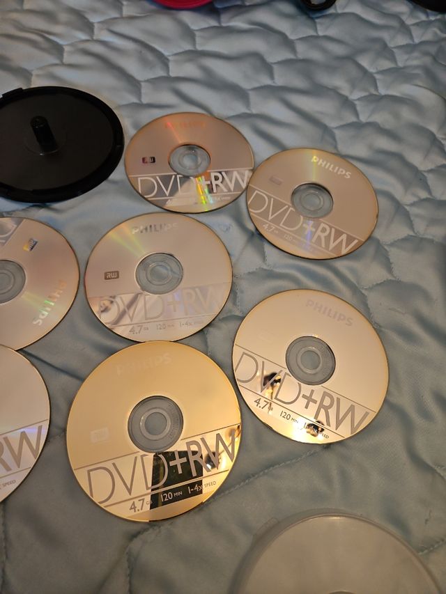 Pack de 7 DVD + RW de 4.7GB de Philips