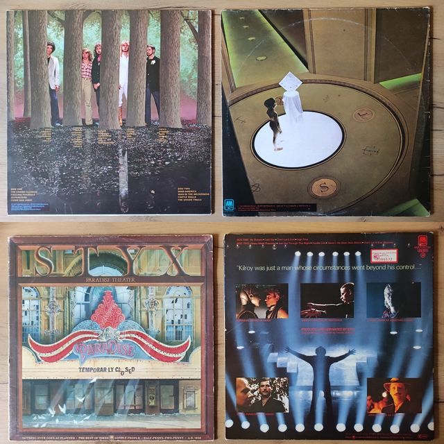 Lotto n. 4 vinili STYX