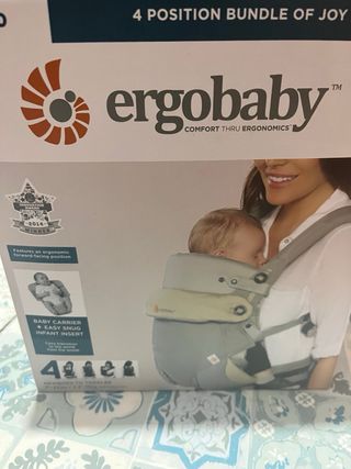 Mochila porteo bebe ergonomica ergobaby