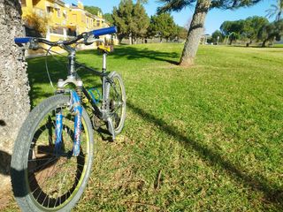 MTB talla M de acero al carbono