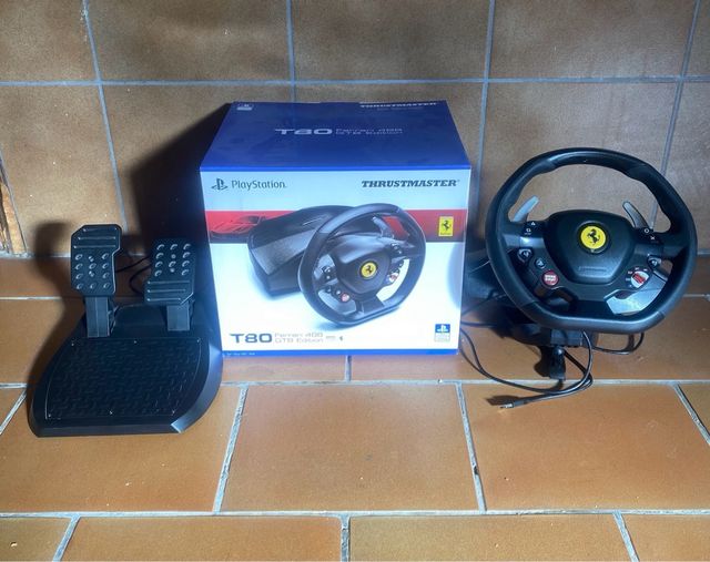 Volante thrustmaster ferrari T80 Play/Pc