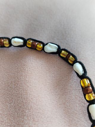 Pulsera tobillera conchas