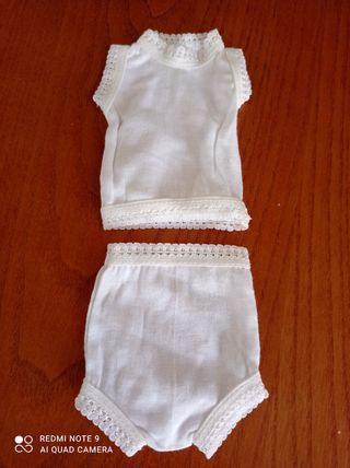 Lote 5 prendas muñec@ bebé