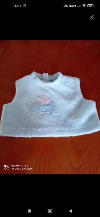 Lote 5 prendas muñec@ bebé