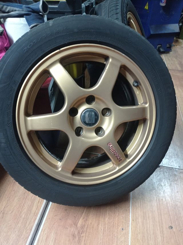 Llantas speedline 5x112 en 16" grupo vag ,